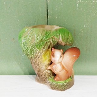 Eastgate Pottery Fauna Royal Squirrel Posy VaseNo.26˥ꥹΥե١