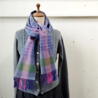 Dog Hot　ウール混紡マフラー Dog Hot ウール混紡マフラー Dog Hot ウール混紡マフラー Dog