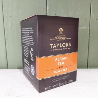 英国紅茶TAYLORS of HARROGATE 「アッサム」20p ティーバッグ （テイラーズオブハロゲイト）
