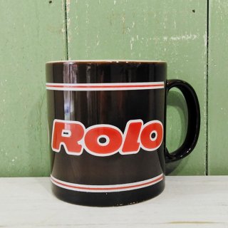 ROLO「ヴィンテージ マグ」チョコレート菓子のロロ・チョコレート色のマグ