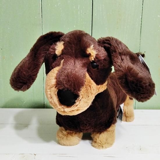 Jellycat 「Otto Sausage Dog」ダックスフンド、ダックス、 ジェリーキャット（Lサイズ）- イギリス雑貨COTSWOLDS