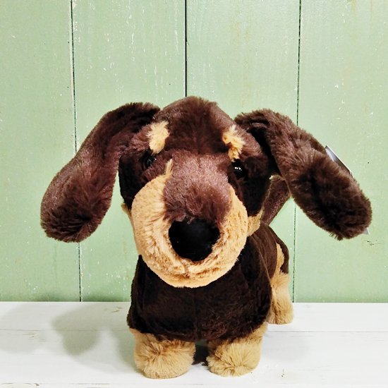 Jellycat 「Otto Sausage Dog」ダックスフンド、ダックス、 ジェリーキャット（Lサイズ）- イギリス雑貨COTSWOLDS