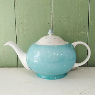 ڥ᡼Susie Cooper Raised Spot Blue Tea Potʥ֥롼ˡץѡ쥤ɥݥå ƥݥå