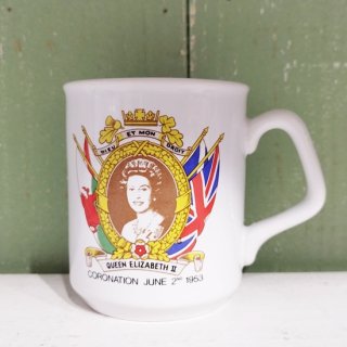 「エリザベス女王Silver Jubileeマグカップ」TAMS シルバージュビリー1978年コロネーション