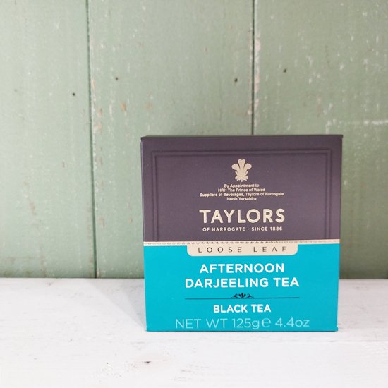 英国紅茶TAYLORS of HARROGATE 「アフタヌーンダージリン」125g リーフ