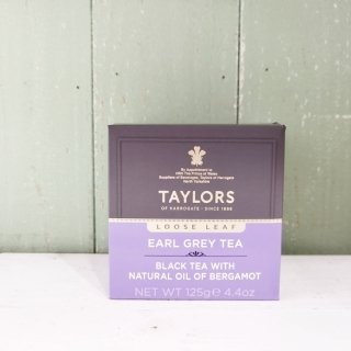 英国紅茶TAYLORS of HARROGATE 「アールグレイ」125g リーフティー（テイラーズオブハロゲイト）