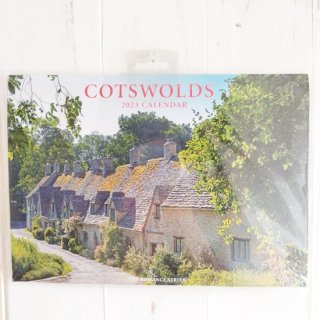 英国COTSWOLDS カレンダー2023年 (Lサイズ）コッツウォルズの風景