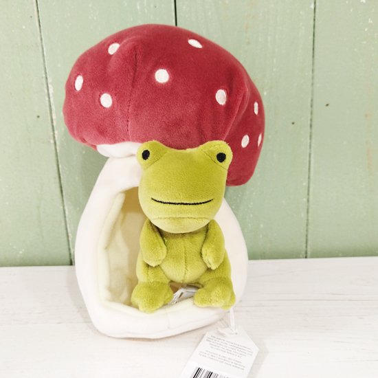 Jellycat「Forest Fauna Frog」きのことカエルくん ジェリーキャット - イギリス雑貨COTSWOLDS
