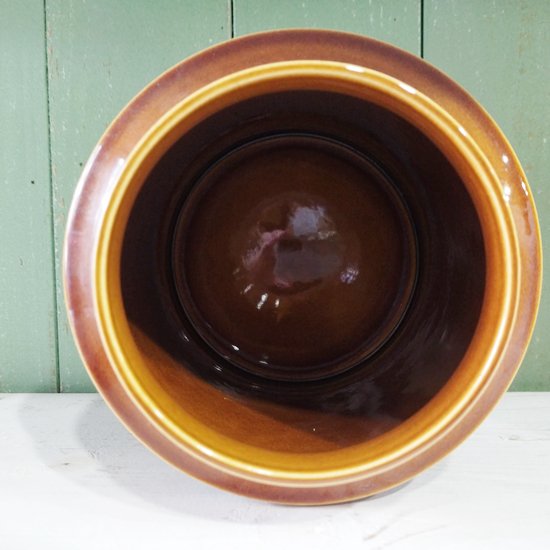 Hornsea 「HEIRLOOM(Brown)FLOURキャニスター（特大）」ホーンジー - イギリス雑貨COTSWOLDS