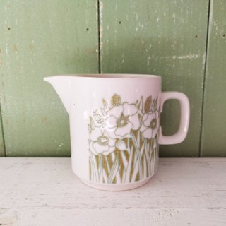 <img class='new_mark_img1' src='https://img.shop-pro.jp/img/new/icons12.gif' style='border:none;display:inline;margin:0px;padding:0px;width:auto;' />Hornsea 「Fleur(green) Milk Jug」ホーンジー ミルクジャグ