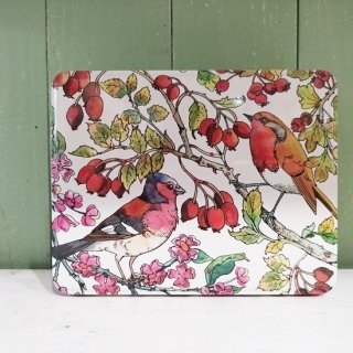 <img class='new_mark_img1' src='https://img.shop-pro.jp/img/new/icons12.gif' style='border:none;display:inline;margin:0px;padding:0px;width:auto;' />Emma Bridgewater「Birds in the Hedgerow（バード柄）」長方形の缶 エマブリッジウォーター
