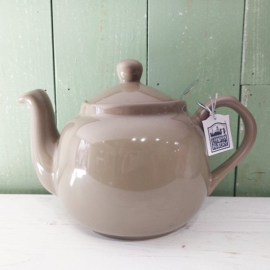 London Pottery「ロンドン ポタリー ティーポット トフィー色 900ml 4カップ用」 箱付き - イギリス雑貨COTSWOLDS