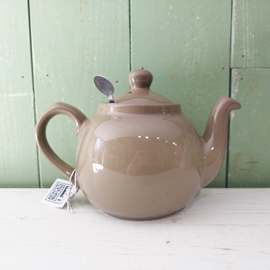 London Pottery「ロンドン ポタリー ティーポット トフィー色 600ml 2カップ用」 箱付き - イギリス雑貨COTSWOLDS