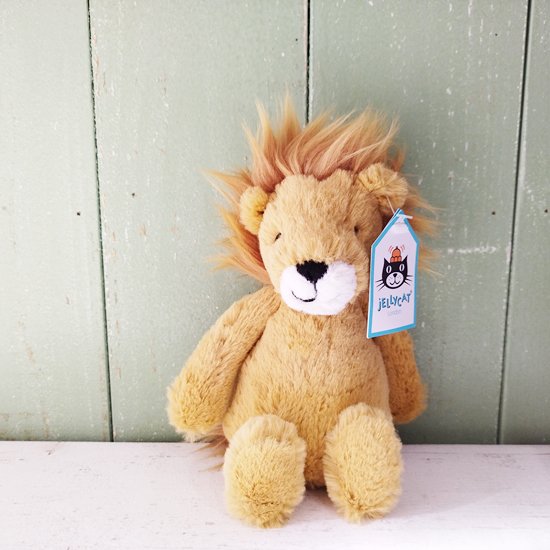 Jellycat「Bashful Lion S」バシュフル ライオン（Sサイズ）ジェリーキャット- イギリス雑貨COTSWOLDS