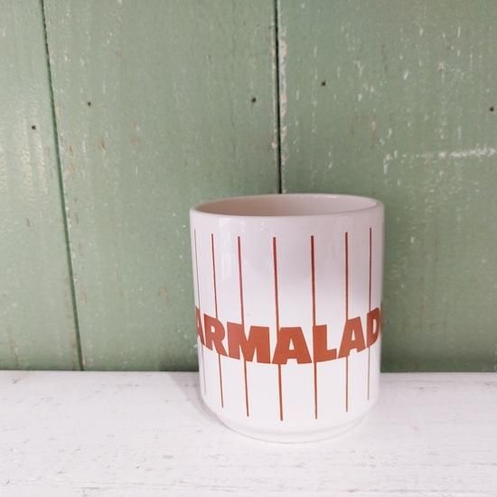 レアHornsea・ホーンジー/ストライプ・茶MILKジャグ ロンドンストライプ