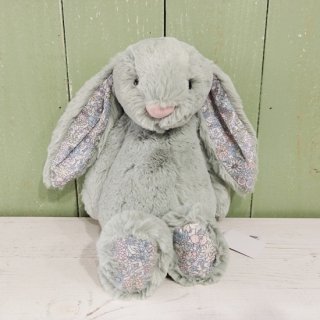 <img class='new_mark_img1' src='https://img.shop-pro.jp/img/new/icons12.gif' style='border:none;display:inline;margin:0px;padding:0px;width:auto;' />Jellycat「Blossom Bunny Sage M」（ブロッサムバニー・セージ・Mサイズ）淡いグリーン色 ジェリーキャット