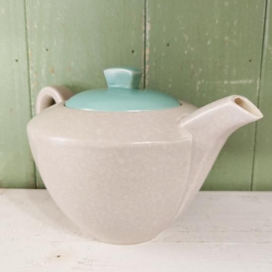 Poole Pottery 「Ice Green & Seagull Teapot」プールポタリー