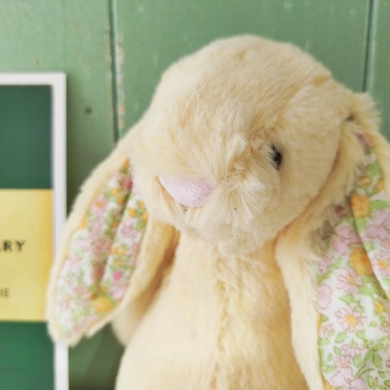 Jellycat「Blossom Bunny Lemon S」（ブロッサムバニー・レモン・S