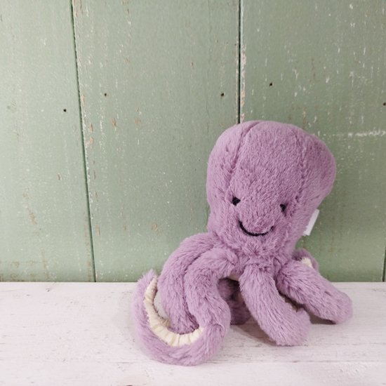 Jellycat「Ariel Octopus Baby」アリエル オクトパス（タコ）淡い