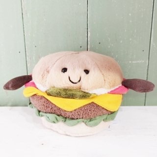 <img class='new_mark_img1' src='https://img.shop-pro.jp/img/new/icons12.gif' style='border:none;display:inline;margin:0px;padding:0px;width:auto;' />Jellycat「Amuseable Burger 」ジェリーキャット バーガー（ハンバーガー）