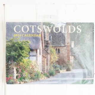 英国COTSWOLDS カレンダー2024年 (Lサイズ）コッツウォルズの風景