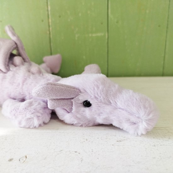 Jellycat「Lavender Dragon Little」ラベンダードラゴン（リトル） ジェリーキャット- イギリス雑貨COTSWOLDS