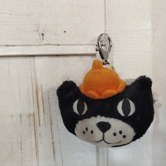 【Jellycat25周年記念商品】「Jellycat Bag Charm」（ジェリーキャット・バッグチャーム）ゼリーの帽子の黒ねこ-  イギリス雑貨COTSWOLDS