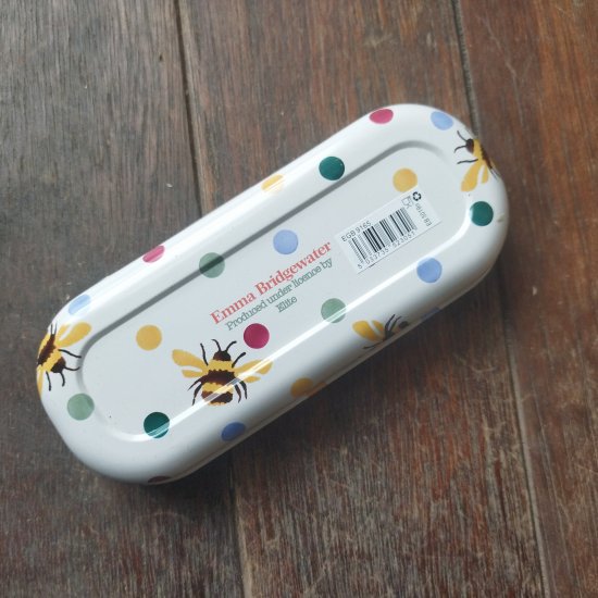 Emma Bridgewater「Glasses Case メガネケース缶（Bumblebees）ハチ」エマブリッジウォーター -  イギリス雑貨COTSWOLDS