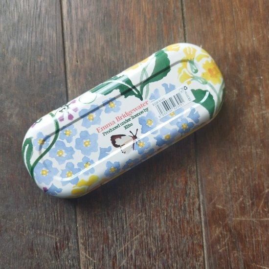 Emma Bridgewater「Glasses Case メガネケース缶（Forget me not）忘れな草」エマブリッジウォーター -  イギリス雑貨COTSWOLDS