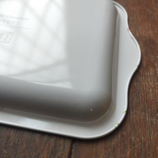 Emma Bridgewater「Sweet Pea Small Tin Tray（スイートピー柄