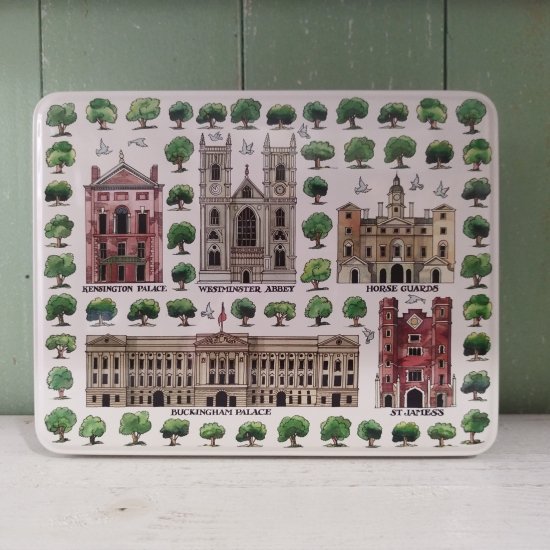 Emma Bridgewater「Royal London（ロイヤルロンドン柄）」長方形の缶 エマブリッジウォーター - イギリス雑貨COTSWOLDS