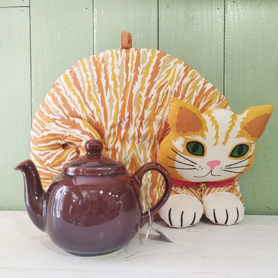 Ulster Weavers「Shaped Tea Cosy シェイプド ティーコゼ― Ginger Cat 