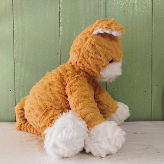 Jellycat「Fuddlewuddle Ginger Cat」（ファドルウードル ジンジャーキャット）ジェリーキャット -  イギリス雑貨COTSWOLDS