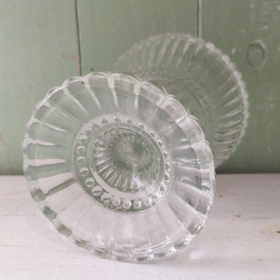 ◇英国アンティーク　カットガラス　スターリングシルバー蓋付　キャンディーボウル ◇英国アンティーク カットガラス スターリングシルバー蓋付