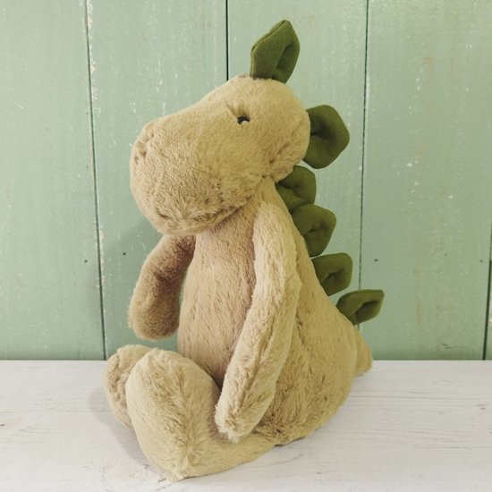 Jellycat「Bashful Dino M」（バシュフルディノ ・Mサイズ）恐竜 ジェリーキャット- イギリス雑貨COTSWOLDS