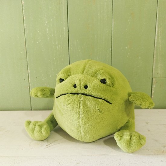 Jellycat「Ricky Rain Frog」リッキーレインフロッグ（アメフクラガエル） ジェリーキャット - イギリス雑貨COTSWOLDS