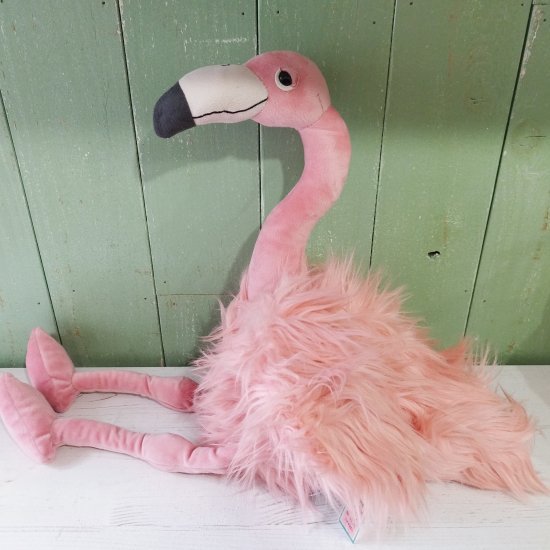 【8/1-9/23期間限定商品】Jellycat「Rosario Flamingo」ジェリーキャット ロザリオ フラミンゴ -  イギリス雑貨COTSWOLDS