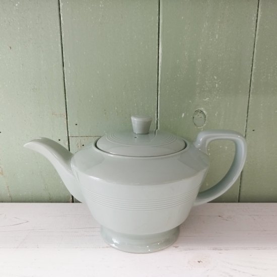 Wood's Ware 「Beryl Teapot ティーポット（Mサイズ）グリーン」ウッズウェア ベロル - イギリス雑貨COTSWOLDS