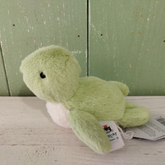 Jellycat「Fluffy Turtle」フルフィー タートル（ふわふわの小さなカメ） ジェリーキャット - イギリス雑貨COTSWOLDS