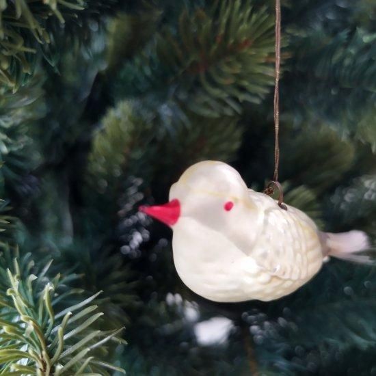 ヴィンテージオーナメント 水鳥の羽根のクリスマスツリー