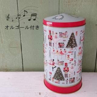 <img class='new_mark_img1' src='https://img.shop-pro.jp/img/new/icons12.gif' style='border:none;display:inline;margin:0px;padding:0px;width:auto;' />英国菓子【Grandma Wilds】 グランマワイルズ「カルーセル(くるみ割り人形)」オルゴール付き缶入りビスケット