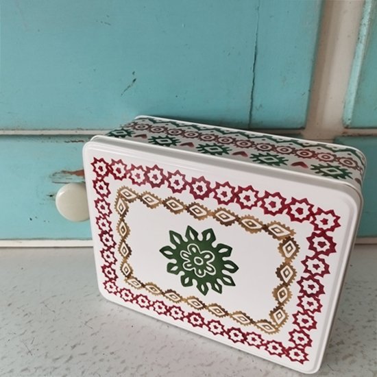 Emma Bridgewater 「Christmas Joy Deep Rectangular （クリスマスジョイ）」長方形の缶  エマブリッジウォーター - イギリス雑貨COTSWOLDS