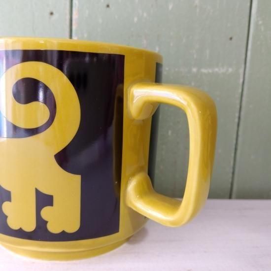 Magpie x Hornsea「Mug (Cat & Piranha Chartreuse)ネコと