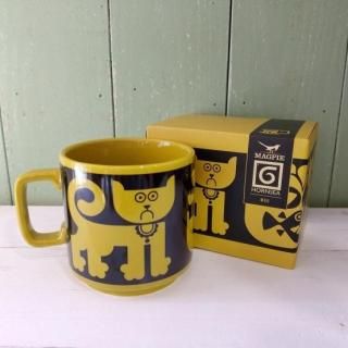 <img class='new_mark_img1' src='https://img.shop-pro.jp/img/new/icons12.gif' style='border:none;display:inline;margin:0px;padding:0px;width:auto;' />Magpie x HornseaMug (Cat & Piranha Chartreuse)ͥȥԥ˥ץޥѥߥۡ󥸡ޥʥå&ԥ˥ 330ml  Ȣդ
