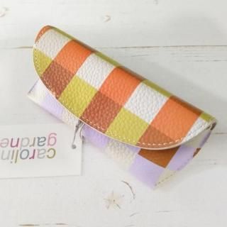 <img class='new_mark_img1' src='https://img.shop-pro.jp/img/new/icons12.gif' style='border:none;display:inline;margin:0px;padding:0px;width:auto;' />ڴָ12/31ޤǡcaroline gardner MULTI CHECK FLAP GLASSES CASEױѹ񥭥饤󥬡ɥʡ 