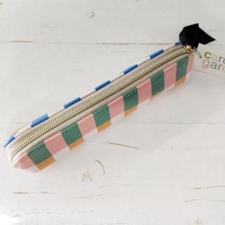 <img class='new_mark_img1' src='https://img.shop-pro.jp/img/new/icons12.gif' style='border:none;display:inline;margin:0px;padding:0px;width:auto;' />ڴָ12/31ޤǡcaroline gardner STRIPE PENCIL CASEױѹ񥭥饤󥬡ɥʡ ڥ󥱡