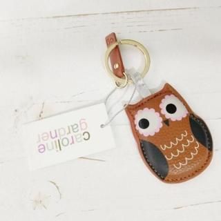 <img class='new_mark_img1' src='https://img.shop-pro.jp/img/new/icons12.gif' style='border:none;display:inline;margin:0px;padding:0px;width:auto;' />ڴָ12/31ޤǡcaroline gardner BROWN OWL NOVELTY KEYRING ѹ񥭥饤󥬡ɥʡ 