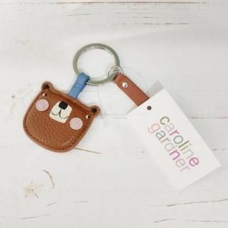 <img class='new_mark_img1' src='https://img.shop-pro.jp/img/new/icons12.gif' style='border:none;display:inline;margin:0px;padding:0px;width:auto;' />ڴָ12/31ޤǡcaroline gardner BROWN BEAR NOVELTY KEYRING ѹ񥭥饤󥬡ɥʡ 