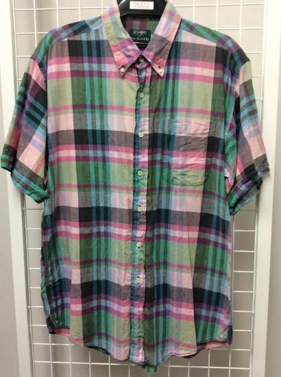 Gitman Bros 半袖シャツ ピンク チェック柄 Losguapos For Stylist And More Gitman Bros 半袖シャツ ピンク チェック柄 Losguapos For Stylist And More