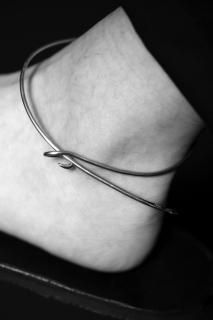 BISHOOL Hand Craft Stainless Anklet 01
